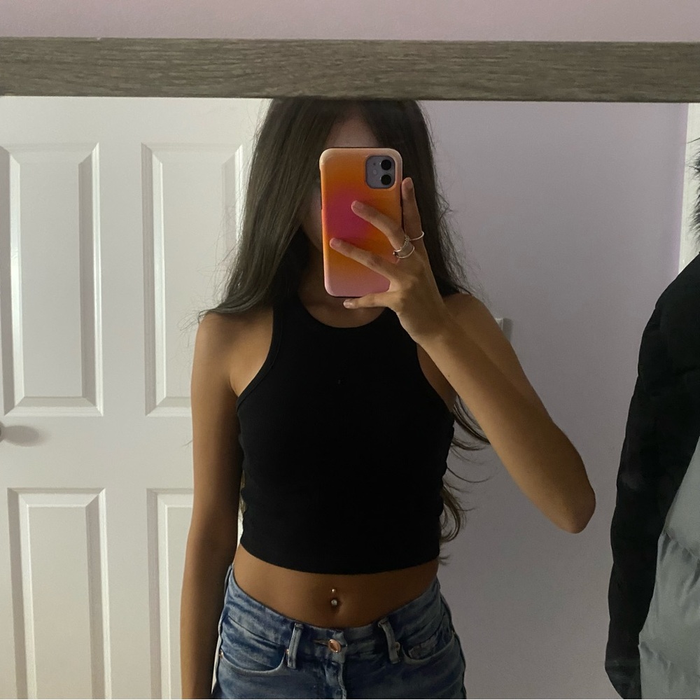 H&M Black Tank Top